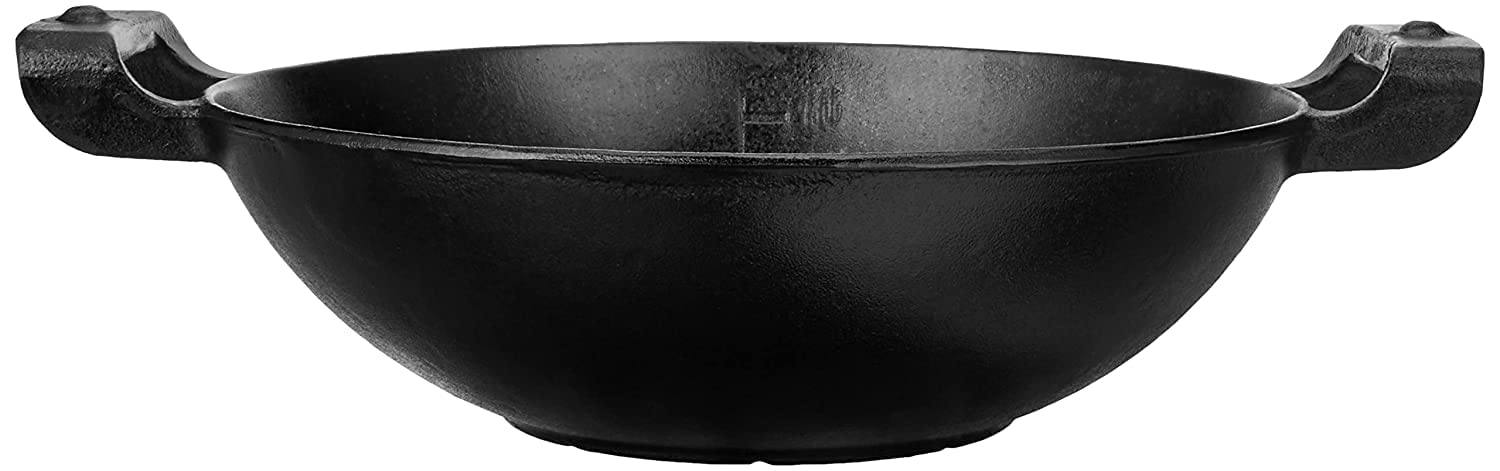 CAST IRON KADAI 10.25 INCH (26 CM) #MTC113